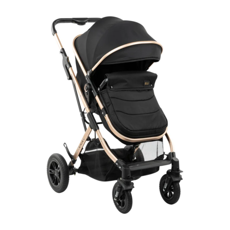 Carrinho que Vira Moises Kaia 3x1 Carrinho + Bebê Conforto + Bolsa