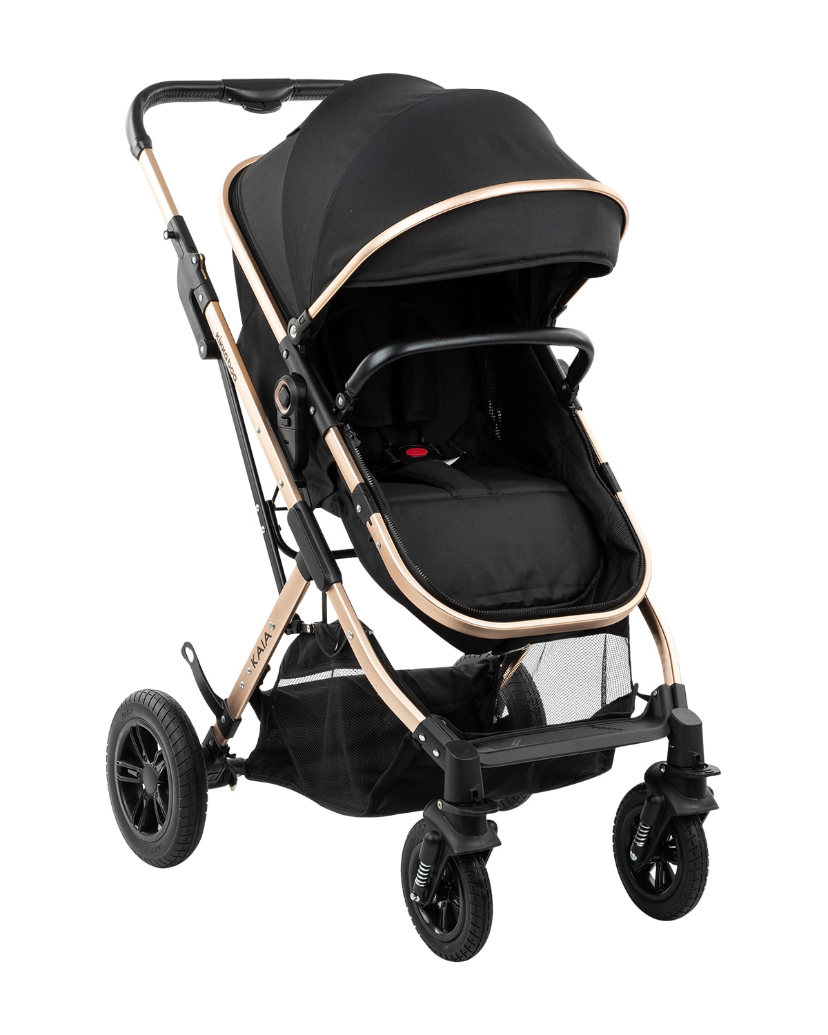 Carrinho que Vira Moises Kaia 3x1 Carrinho + Bebê Conforto + Bolsa